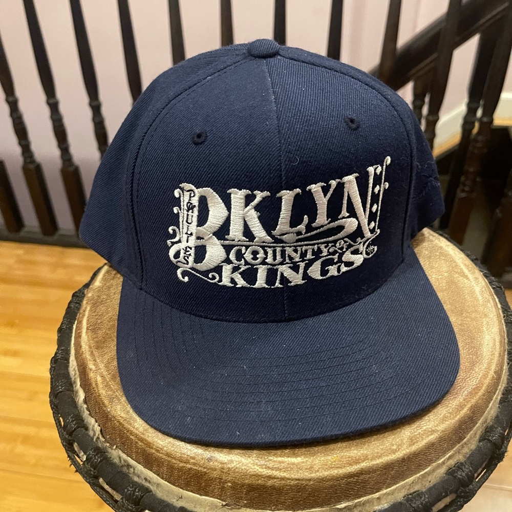 Navy Blue Vinnies/ Paulies Brooklyn Kings County Snap Back.